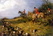 unknow artist Classical hunting fox, Equestrian and Beautiful Horses, 230. china oil painting reproduction